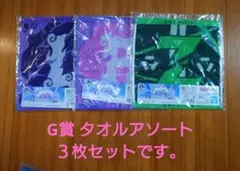 一番くじ ワンピース 思い描く未来G賞タオルアソート3枚セット