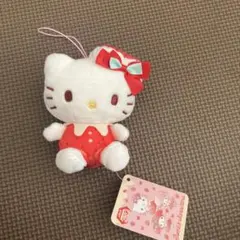 サンリオキャラクターズいちごミルクメルトマスコットハローキティ