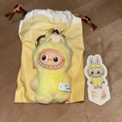 POPMART LABUBU イニシャルラブブ　F　マスコット キーホルダー