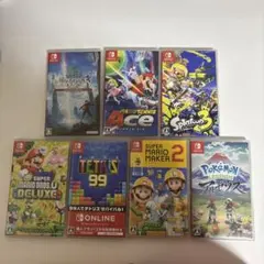 スイッチ☆マリオ＋ラビッツ・スプラ2・パワプロ・すみっコぐらし等