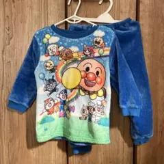 【上下別売り】アンパンマン　フリース　パジャマ　100cm