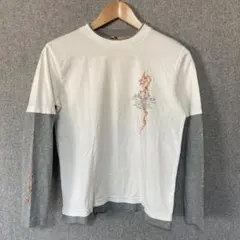 vintage piko 重ね着　y2k ロンt