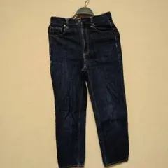 ダークブルー ストレートデニム