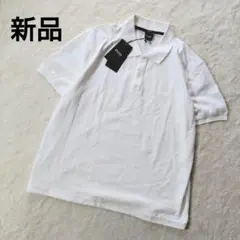 新品✨【HUGO BOSS】半袖ポロシャツ ピマコットン ホワイト XL サイズのサムネイル
