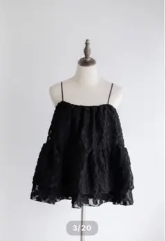 pois. mellow cami ポワ pois ポア mellow cami petal 白 - メルカリ