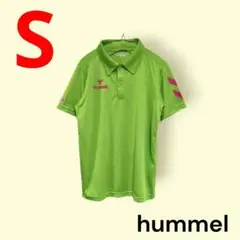 hummel　ヒュンメル　ポロシャツ　サッカー　トレーニングウェア　S　匿名配送