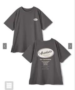 グレイルGRL バックプリント サイドスリットTシャツのサムネイル