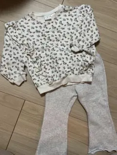 ZARA⌇花柄トレーナートップス