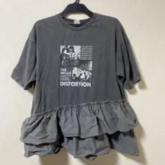 niko and... グラフィックTシャツ フリル切替のサムネイル