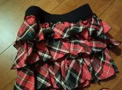 130センチチェックスカート