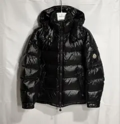 ［美品］モンクレール　ダウンジャケット　マヤ　シャイニーブラック
