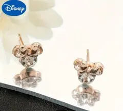 Disney ミニーマウスクリスタルピアス