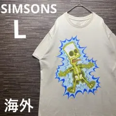 バート・シンプソン スケルトン Tシャツ　海外　Y2Kのサムネイル