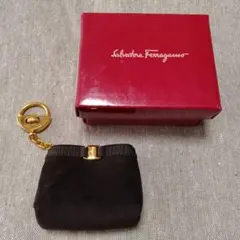 Salvatore Ferragamo スエードキーケース