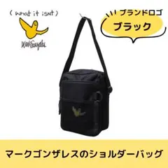 What it isNt マークゴンザレス ショルダーバッグ ブラック シンプル