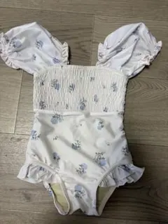 PUPPAPUPO ベビー水着 80cm フラワープリント