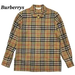 超美品 希少] BURBERRY / 長袖シャツ 金ボタン ノバチェック - メルカリ