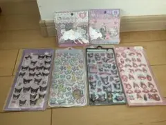 クリスタルシール ハローキティ ボンボンドロップシール　6種セット