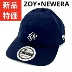 新品ZOY×NEWERAゴルフレインキャップ紺防水透湿男女兼フリー定価8800円