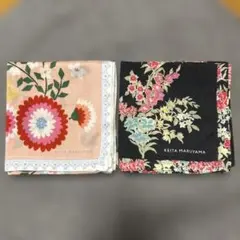 KEITA MARUYAMA 花柄ハンカチ2枚セット