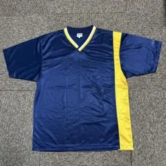 NCAA FINAL FOUR ゲームシャツ DESCENTE M-L 大きめ紺