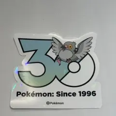 ポケモン 30周年記念 ステッカー マメパト ポップアップ 韓国限定のサムネイル