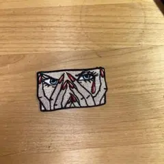 アート風刺繍ワッペン　ブランド　ストリート　アイロン