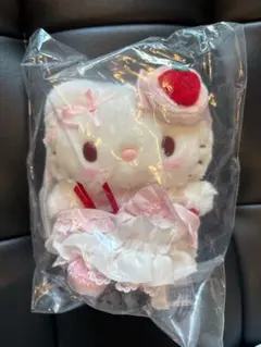 サンリオ ショートケーキ キティ マスコットバッグチャーム いちごホイップケーキ