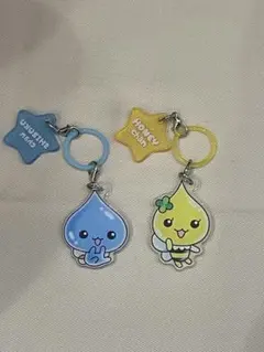 しずくちゃん　アクリルめじるしチャーム　めじるしアクセサリーアクリルキーホルダー
