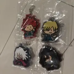 ラバーマスコット4個セット　　ヒロアカ