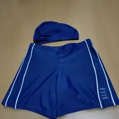 男の子用ネイビー水着セット