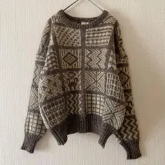 希少　難あり　アイスランド製　Alafoss icewool ニット