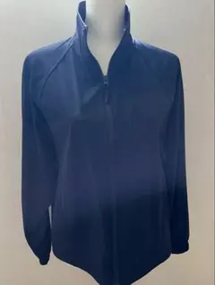 レディースUNIQLO ウルトラストレッチ アクティブブルゾン　ネイビー　L