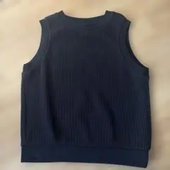 ベスト100 紺色 UNIQLO