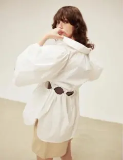 ☆Eaphi JACQUARD BALLOON BOLERO☆オフホワイト - メルカリ