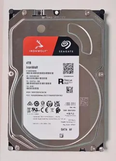 Seagate IronWolf 4TB保証ステータス27年12月 CMR