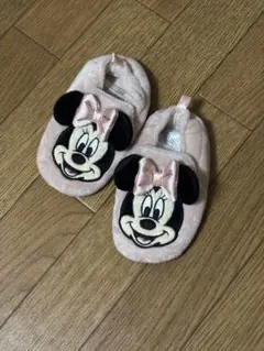H&M ミニーマウス ベビー用 スリッパ ルームシューズ ベビーシューズ