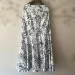 SALOON 花柄 マーメイドスカート 38のサムネイル