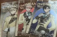 にじさんじ　ウエハースカード　3点セット