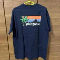 patagonia Tシャツ M ネイビー hawaii