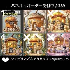 オーダーページ　5/30ポメとどんぐりハウス389premium レアパネル