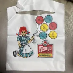 ウェンディーズ　Wendy’s 子供用エプロン　スタイのサムネイル