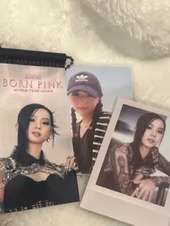 Blackpink Bornpink ジス トレカ2枚 キーホルダー セット