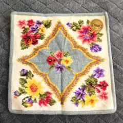 FEILER 花柄タオルハンカチ フェイラー 約24cm