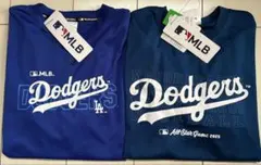 新品　Mサイズ　MLB ドジャース　オールスター半袖Tシャツ 2枚セット