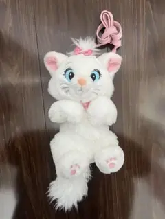 ディズニー　マリーちゃん　ぬいぐるみポシェット