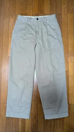 UNIQLO JW ANDERSON ワンタックチノパン ベージュ 良品 W76