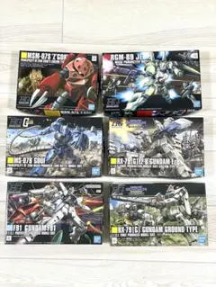 HG ガンプラ 6点セット ジオン軍 モビルスーツ - メルカリ