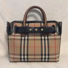 【美品】BURBERRY ノバチェック 2WAY トートバッグ
