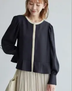 ロペピクニック　ジャケットにもなるブラウス